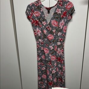 Floral Striped Boho Jumpsuit